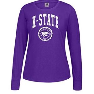 Kansas State Wildcats Athletic Seal L/S Tee NWT XL
